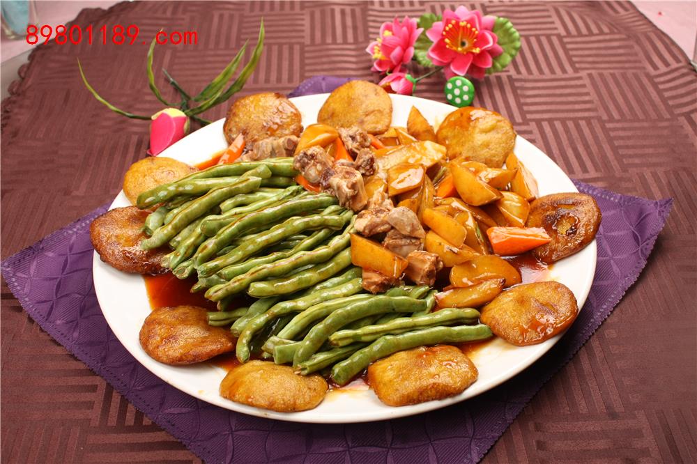 排骨炖豆角